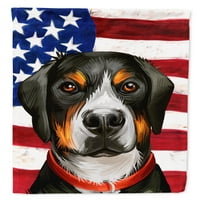 Caroline kincsei nagy svájci hegyi kutya amerikai zászló kerti zászló
