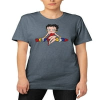 Betty Boop Multolor logo grafikus póló