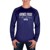 TCU Horned Frogs férfi hosszú ujjú ütés póló