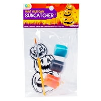 Go Create Halloween Sumpkin Suncatcher Kit, tartalmaz válogatott festékeket