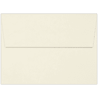Luxpaper A meghívó borítékok, 1 2, lb. klasszikus vászon természetes fehér, csomag