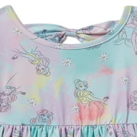 Disney Princess Girls Yummy Jersey ruha, 2-Pack, Méret 4-12