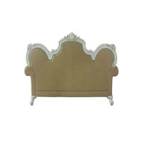 Picardy kanapé párnákkal antik gyöngyben & vajkaramella PU