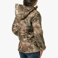 Realtree Max-XT Női szigetelt Parka, S-2XL méretek