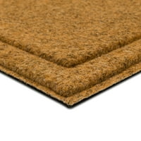 Mohawk Home Fau Coir Door Mat, Corner Away, természetes, 1 '6 2' 6