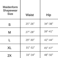 Maidenform Női Flexees Shapewear rövidnadrág, Haskontroll Fehérnemű