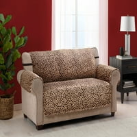 Leopard plüss Bútorhuzat - XL kanapé, leopárdmintás-innovatív Textil megoldások
