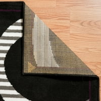 United Weavers Plaza Francoise Runner szőnyeg, geometriai mintázat, szilva, 2 '7'2