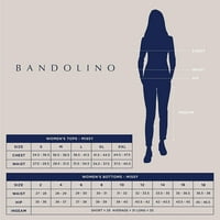 Bandolino női mandie aláírás illeszkedik a magas emelkedésű egyenes láb Jean Nightfall