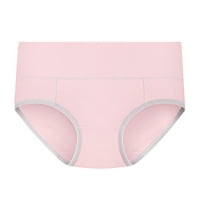 wofedyo alsónadrág Patchwork színes Fehérnemű Bugyi Bikini szilárd Női rövidnadrág Bugyi női rózsaszín 4XL