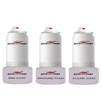 Érintse meg a Basecoat Plus Clearcoat Spray festékkészletet, amely kompatibilis a Ruby Red Metallic Navigator Lincoln