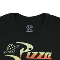Toy Story férfi Pizza bolygó szolgálja a helyi csillagfürt pólót, 2XL