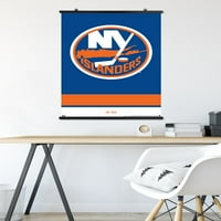 New York Islanders-Logó Fali Poszter, 22.375 34