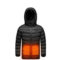 skpabo gyerekek fűtött kabát téli meleg kapucnis kabát könnyű Újratölthető fűtés mellény kabát