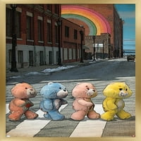 Care Bears-Abbey Road Fal Poszter, 14.725 22.375 Keretes