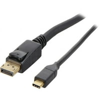 Tripp Lite USB C A DisplayPort 4k Adapter kábel C típusú USB DP M 6ft