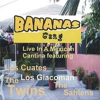Banán banda él egy mexikói Cantina