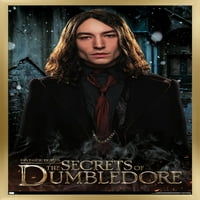 Fantasztikus vadállatok: Dumbledore titkai - Credence Barebone fali poszter, 14.725 22.375 keretes