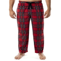 George férfi és nagy férfi selymes gyapjú alvás pizsama nadrág, S-5XL méretek