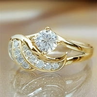 Yubnlvae Gyűrűk kiegészítők Zirc a divat gyémánt és az Európai gyűrű ékszerek Gyémánt Amerikai Gyűrűk angyal Gyűrűk