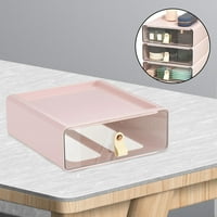 Íróasztal szervező fiók asztali Írószer szervező otthoni napi használatra irodai Rózsaszín