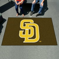 - San Diego Padres barna sárga Ulti-Mat 5 'x8'