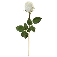 Szinte természetes 21in. Rózsabimbó mesterséges virág