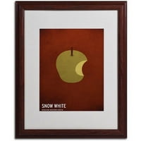 Védjegy Art 'Snow White' matt Keretes művészet Christian Jackson