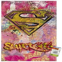 Képregény-Supergirl fali poszter Nyomócsapokkal, 22.375 34
