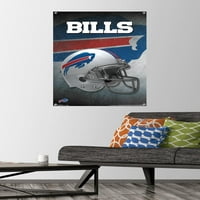 Buffalo Bills-sisak fali poszter Nyomócsapokkal, 22.375 34