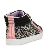 Wonder Nation Lucky Leopard Athletic High-Top Sneaker