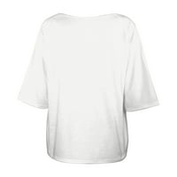 Tshirts ingek Női grafikus nyomtatás laza blúzok Könnyű pulóver
