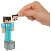 Minecraft képregény készítő Steve bőr Páncél akció figura
