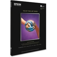 Epson Velvet Képzőművészeti Papír, 8 - 11, Fehér, Lapok Csomag