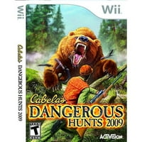 Activision Cabela veszélyes vadászatai-akció-kaland játék-Wii