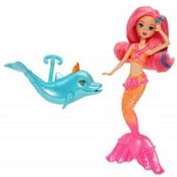 Barbie Pearl hercegnő sellő baba és tengeri egyszarvú háziállat