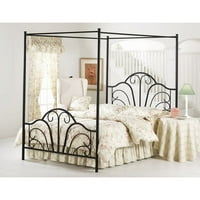 Dover King Bed, fekete