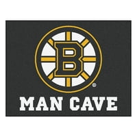 - Boston Bruins férfi barlang All-Star szőnyeg 33.75 x42. 5
