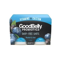 GoodBelly Probiotikumok Szerves Áfonya Acai Juice Ital, 27. Fl.Oz