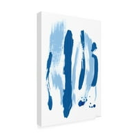 A „Blue Breeze V” Vászon művészete, Christina Long védjegye