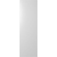 Ekena Millwork 12 W 64 H True Fit PVC vízszintes Slat keretes modern stílusú rögzített redőnyök, befejezetlen