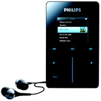 Philips GoGear MP lejátszó LCD kijelzővel és hangrögzítővel