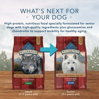 Kék Buffalo Wilderness Rocky Mountain recept magas fehérjetartalmú bölény száraz kutyaeledel felnőtt kutyák számára,