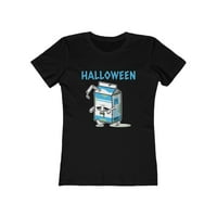 Mad Milk Halloween ingek nőknek Halloween felsők kísérteties Élelmiszer Halloween pólók Női Halloween ing