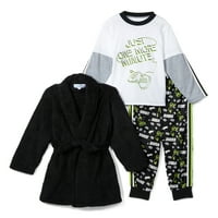 Freestyle Revolution Baby, Kis Gyerek és Kisgyermek fiú 3 darabos hosszú ujjú pizsama szett