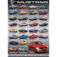 Eurographics-Ford Mustang-Evolution-Függőleges 1000 Darabos Kirakós Játék