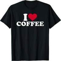 szerelem kávé póló fekete 2x-nagy